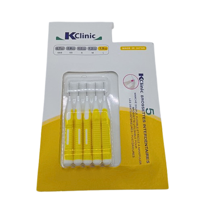 Kin clinic brossettes interdentaire 1.5mm 5unites – Image 1