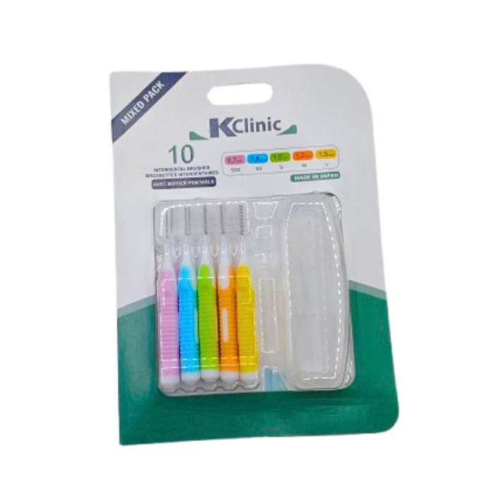 Kin clinic brossettes interdentaire mixte 10unites – Image 1
