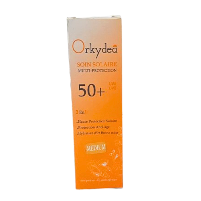 Orkydea ecran solaire teinte medium spf50+ – Image 1