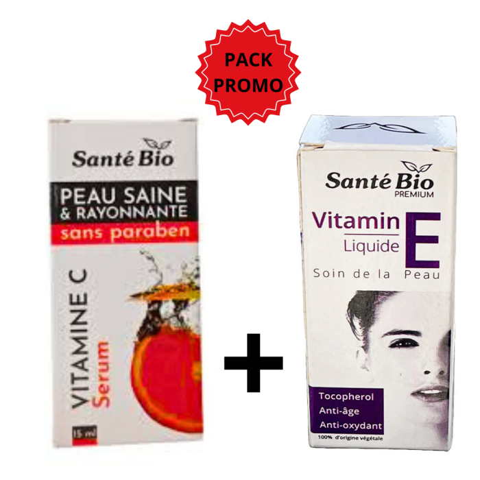 Sante bio duo pack "Serum Vit C 15ml+Serum Vit E legere" – Image 1