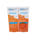 Skinwit witsun Ecran solaire invisible Ps spf50+ 2*50ml -50% pack