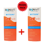 Skinwit witsun Ecran Toucher sec spf50+ 2*50ml -50% pack