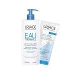 Uriage Eau Thermale Lait veloute 500ml+ Creme lavante 200ml Pack