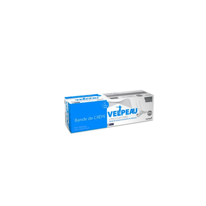 Velpeau bande de crepe bleu 15cm – Image 1