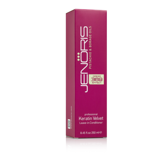 Jenoris Apres-shamp a la keratine sans rincage velvet 250ml – Image 1
