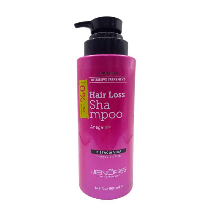 Jenoris Shampoo Anti-Chute Sans Sulfate 500ml – Image 1