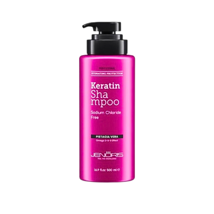 Jenoris Shampoo a La keratine Sans Sulfate 500ml – Image 1