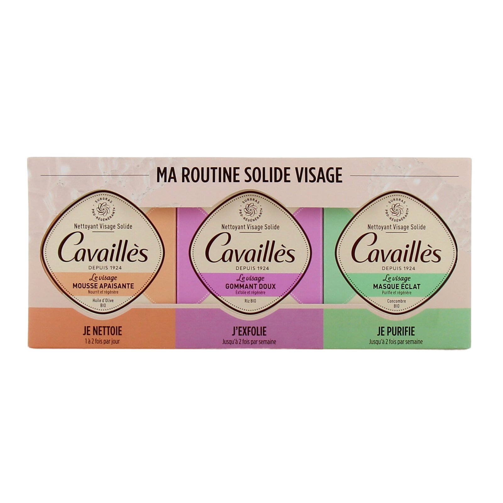 3346022223384 ROGE CAVAILLES MA ROUTINE SOLIDE VISAGE – Image 1