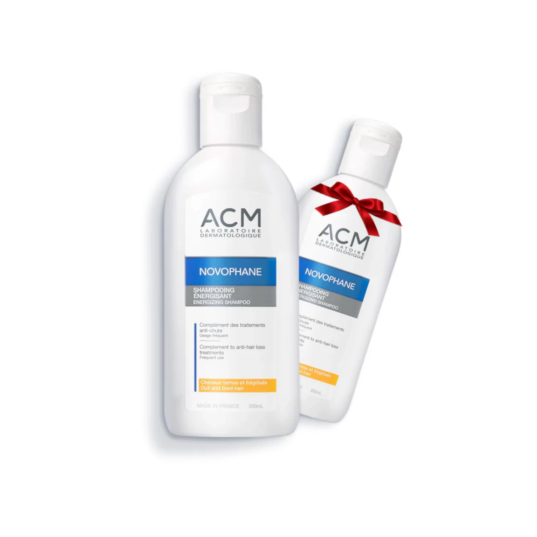 Acm-Novophane-Shampooing-energisant-–-200-ml-Shampooing-100ml-Offe Acm Novophane Shampooing énergisant - 200 ml + Shampooing 100ml Offert – Image 1