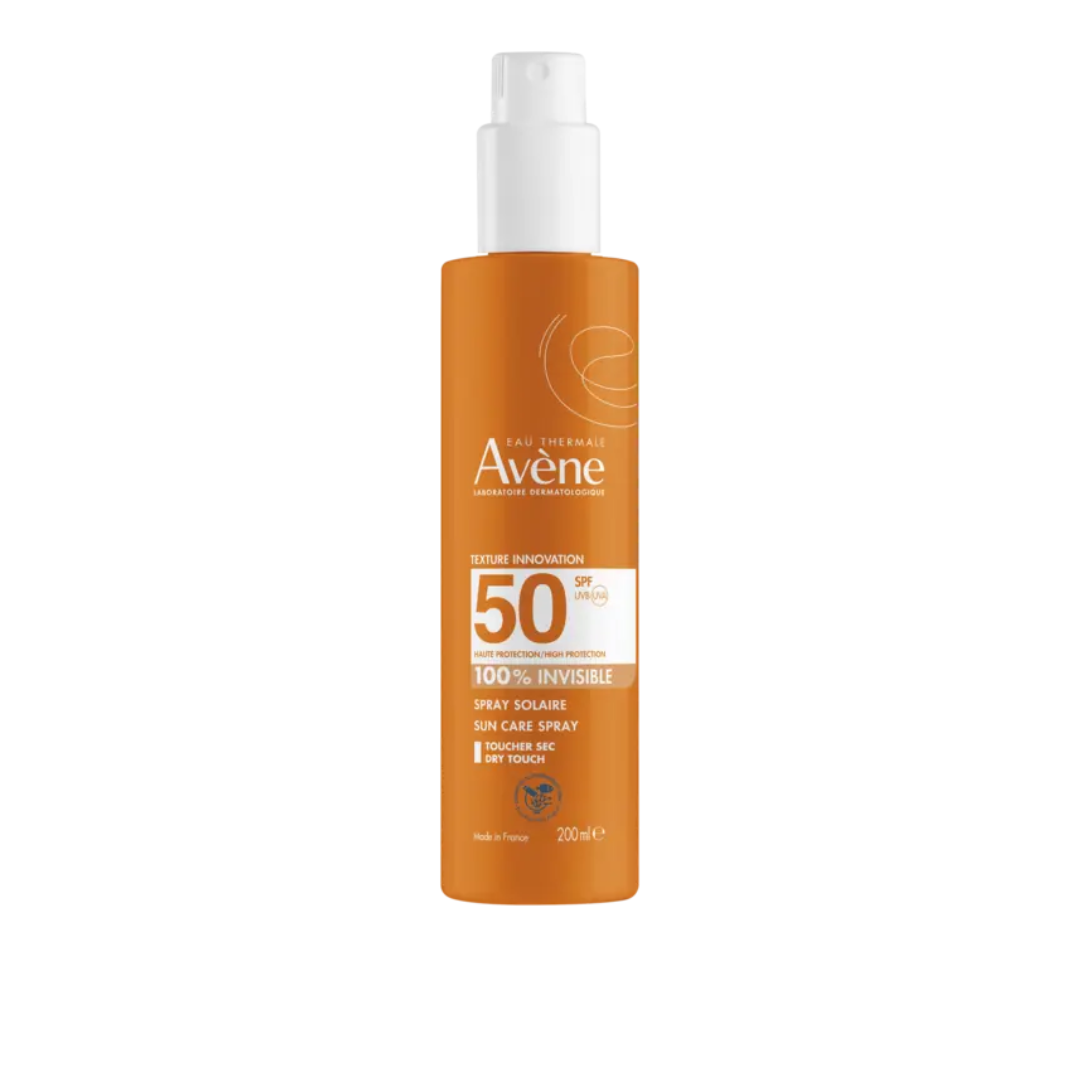 Av-Ecran-Solaire-Spray-Invisible-spf50-200ml Eau Thermale Avène Spray Solaire - Très Haute Protection Spf 50+ - 200ml – Image 1