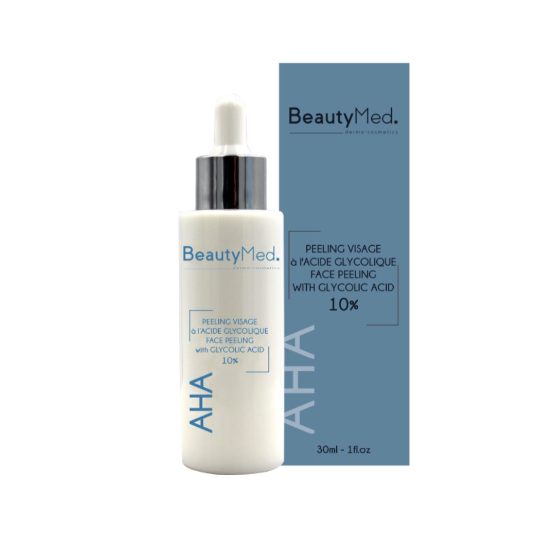 Beauty-Med-Creme-Peeling-Visage-A-Lacide-Glycolique-10-30ml-1 Beauty Med Creme Peeling Visage A L'acide Glycolique 10% 30ml – Image 1