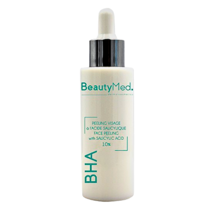 Beauty Med Creme Peeling Visage A L'acide Salicylique 10% 30ml