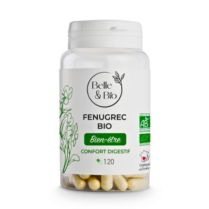 Belle & Bio Fenugrec 120 Gelules – Image 1