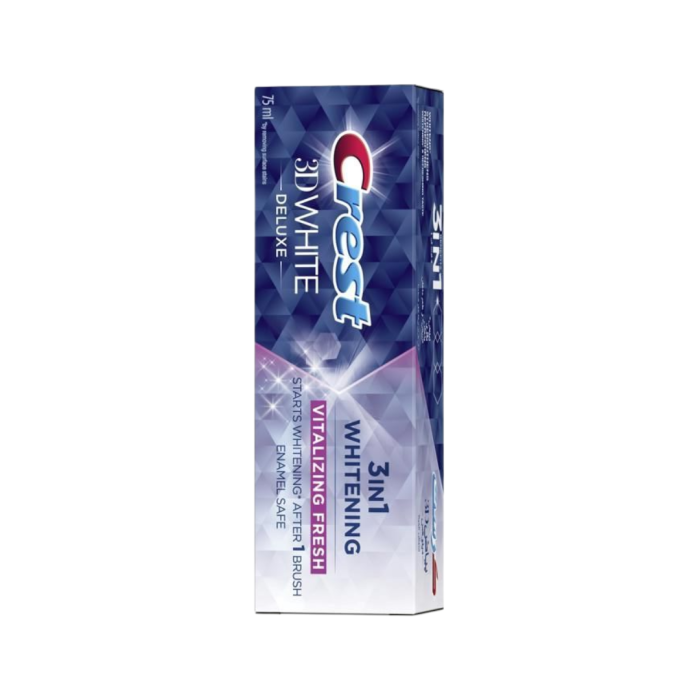 Crest 3D white dentifrice Vitalizing Fresh 75ml – Image 1
