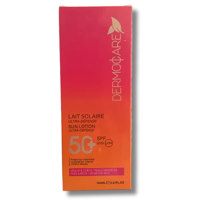Dermocare Lait Solaire spf50+ 150ml – Image 1