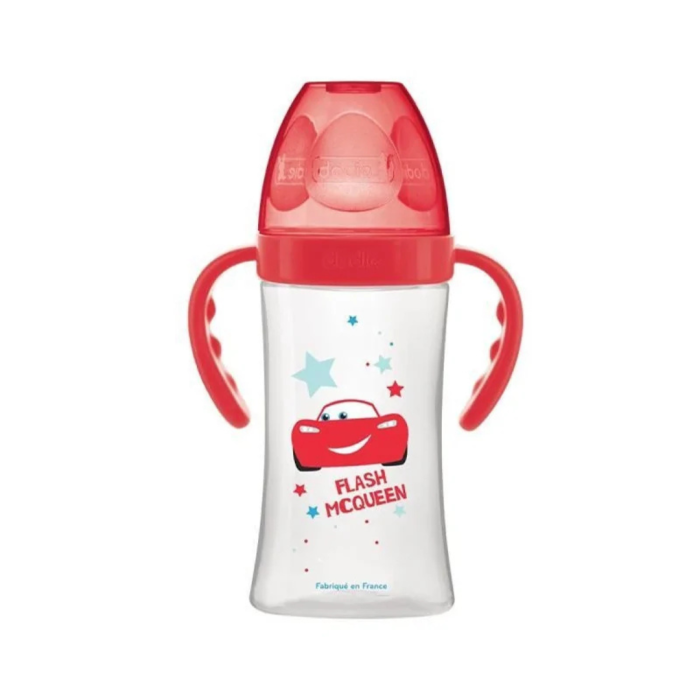 Dodie Biberon Inti+ Anti-Colique 270ml +6m Ances Cars Rouge – Image 1