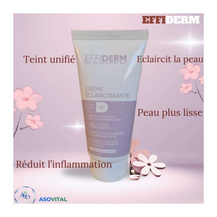Effiderm Creme Eclaircissante 50ml – Image 1