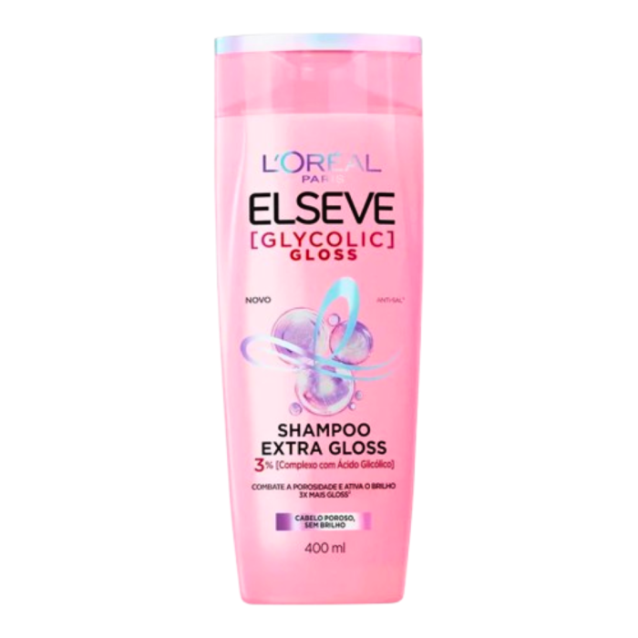 Elseve Glycolic Gloss Shampoing 400ml – Image 1