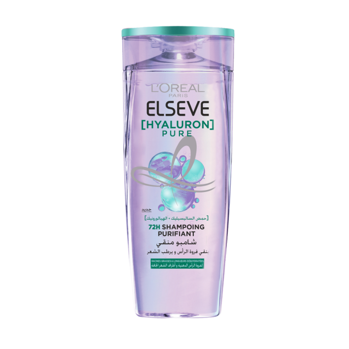 Elseve Hyaluron Pure shamp Purifiant 400ml – Image 1