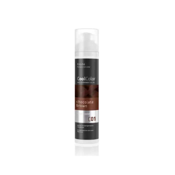 Erayba C01 Cool Color Chocolate Brown 100ml – Image 1