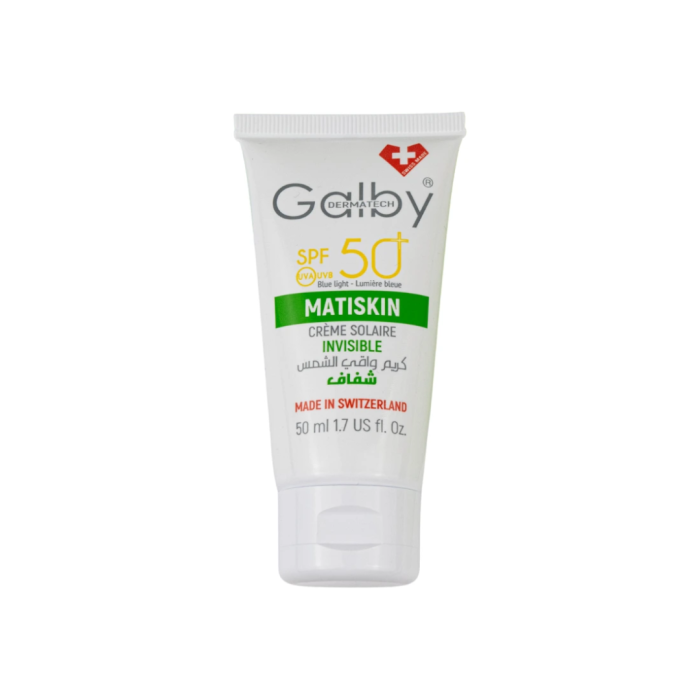 Galby Dermatech MATISKIN Crème Solaire Invisible SPF50+ 50ml – Image 1