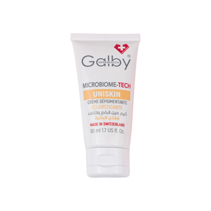 Galby Dermatech UNISKIN Crème Dépigmentante Eclaircissant 50ml – Image 1