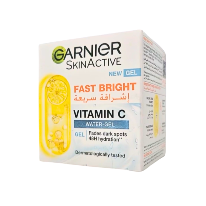 Garnier Fast Bright Vitamine C Water Gel 50ml – Image 1