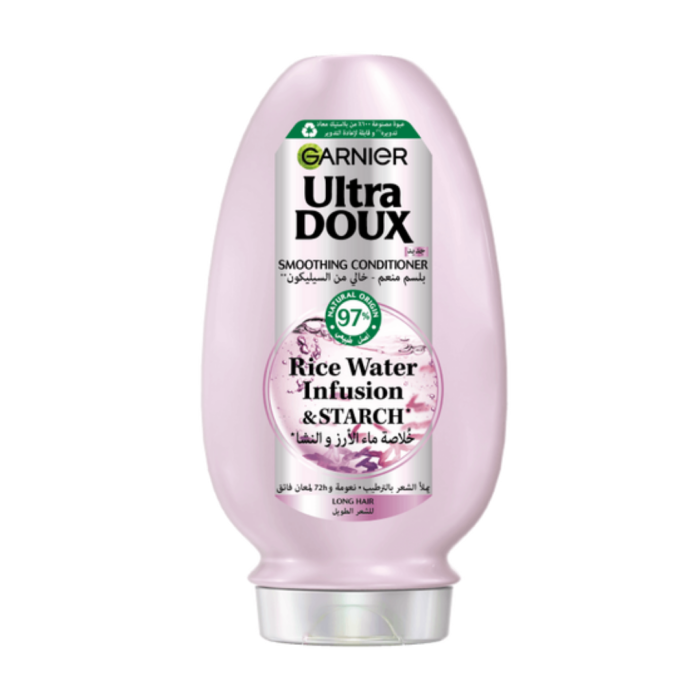 Garnier Ultra Doux Apres-shampoing Rice Water 200ml – Image 1