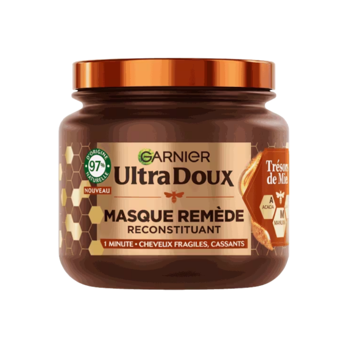 Garnier Ultra Doux Masque Remede Tresor de Miel 340ml – Image 1
