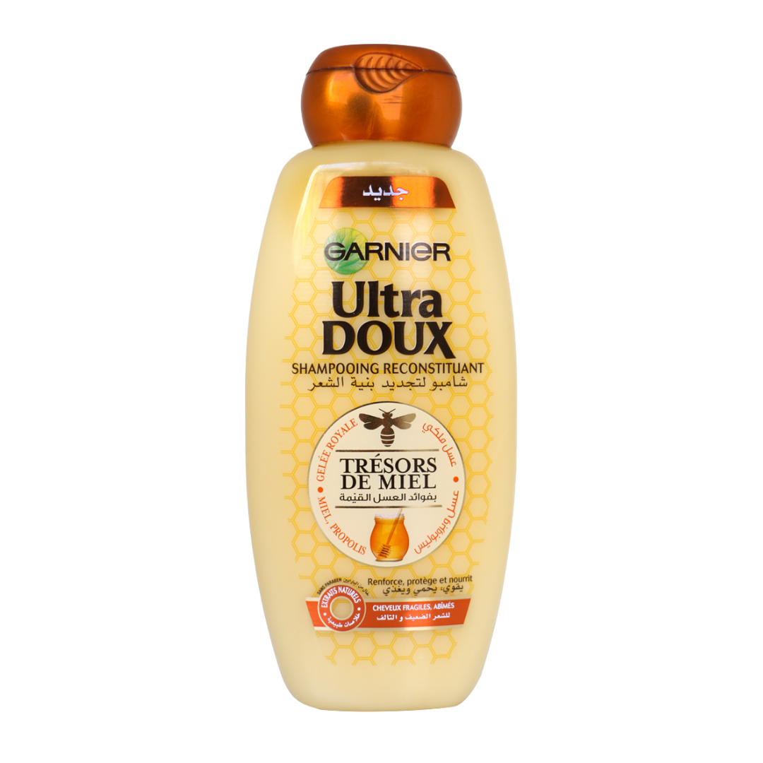 Garnier-Ultra-Doux-Shamp-Tresor-de-Miel-200ml Garnier Ultra Doux Shampoing Tresor de Miel 200ml – Image 1