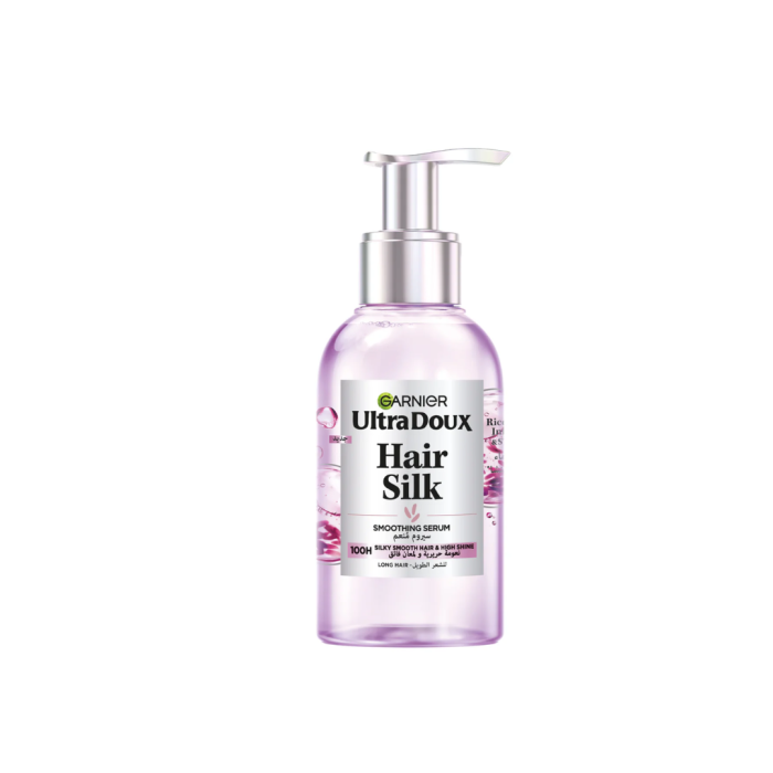 Garnier Ultra doux Hair Silk smoothing Serum Rice Water 120ml – Image 1