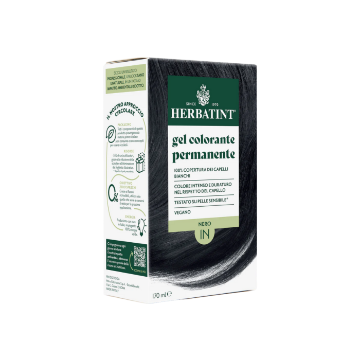 Herbatint Soin Colorant 1N Noir 170ml – Image 1