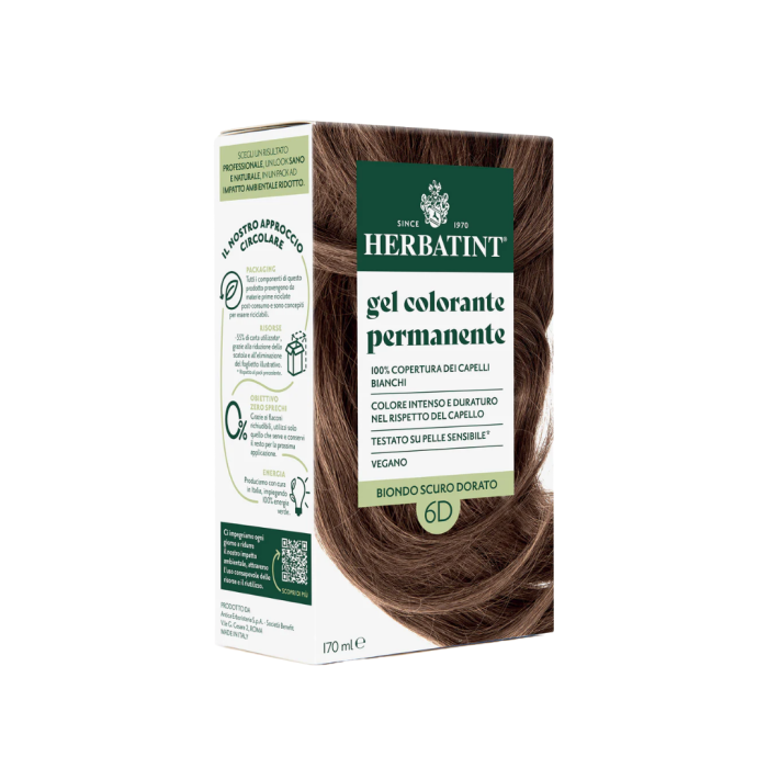 Herbatint Soin Colorant 6D Blond Fonce Dore 170ml – Image 1