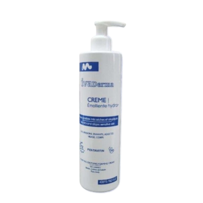 Ivaderma Creme emollient Hydra+ 400ml – Image 1