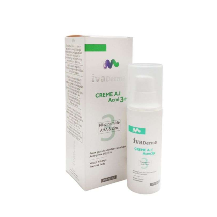 Ivaderma Creme A.I Acne 3+ 30ml – Image 1