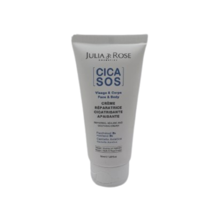 Julia & Rose Cica Sos Creme Reparatrice Cicatrisante Apaisante+B5 50ml – Image 1