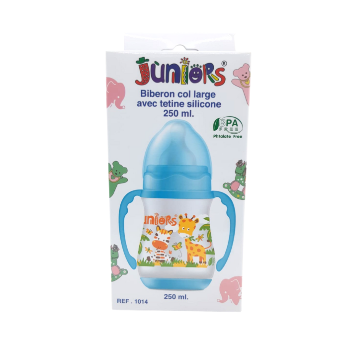 Juniors Biberons Col Large avec Poignet 250ml – Image 1