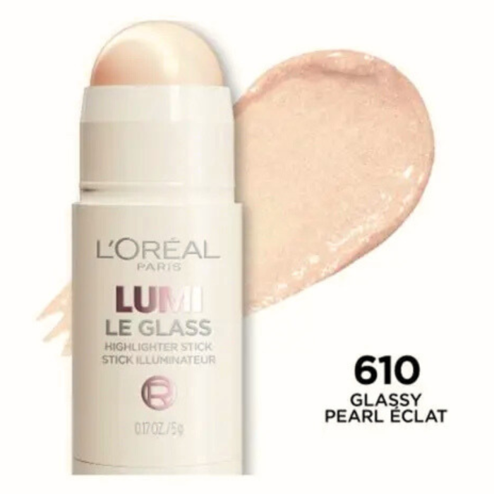 L'ORÉAL PARIS LUMI LE GLASS 610 HIGHLIGHTER STICK PEARL ECLAT – Image 1