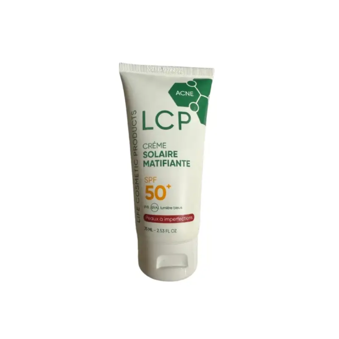 Lcp Acne Creme Solaire Matifiante Spf50+ 75ml – Image 1