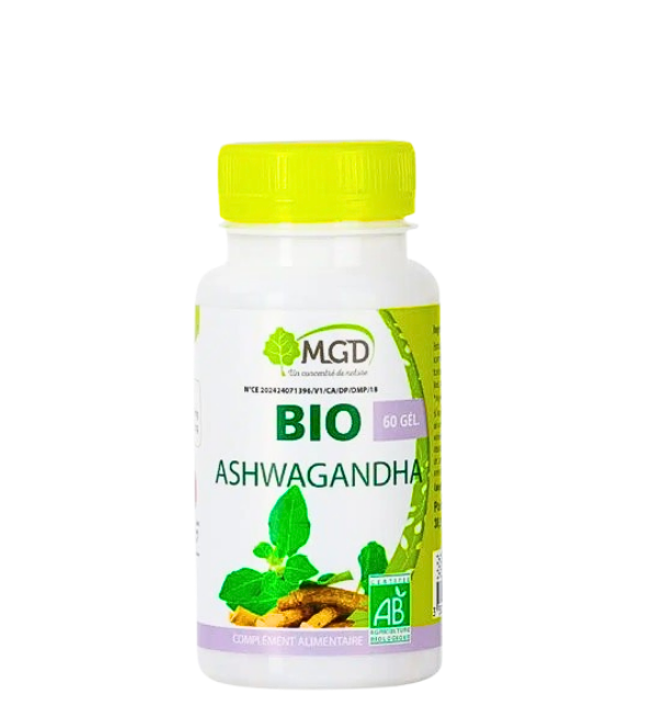 MGD-Ashwaganda-60-Gelules MGD Ashwaganda 60 Gelules – Image 1
