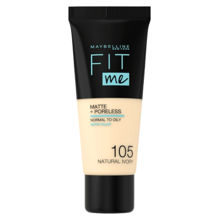Maybelline Fit Me Fond De Teint Luminous +Smooth spf18 Nu 105 30ml – Image 1