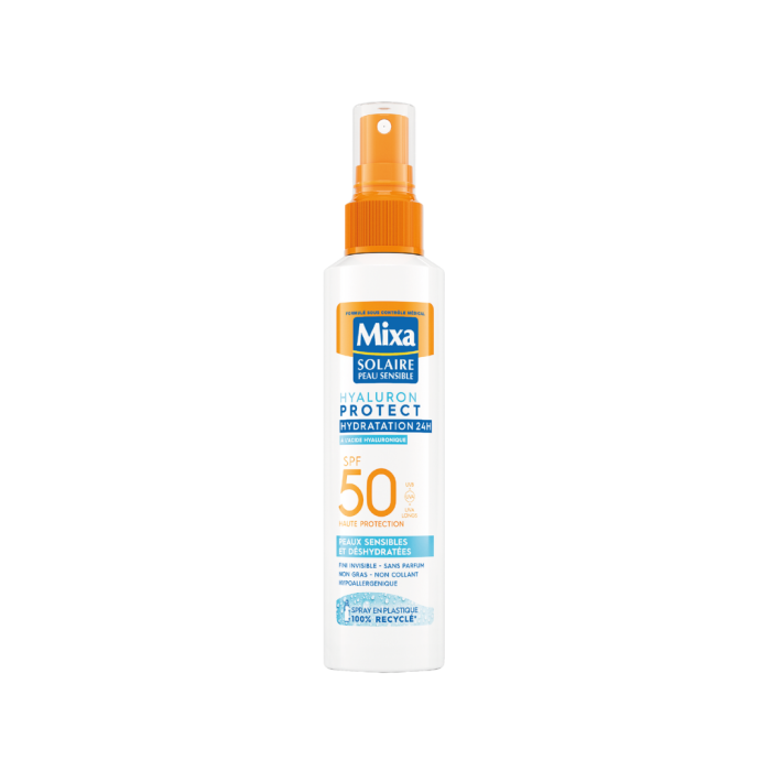 Mixa Solaire Spray Hyaluron Protect spf50+ 150ml – Image 1