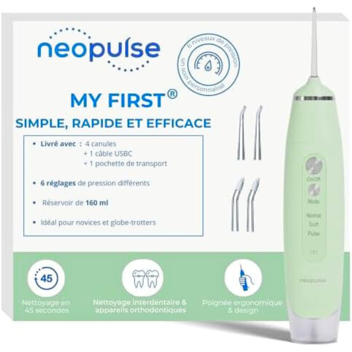 Neopulse Jet Dentaire NP3 My First Vert – Image 1