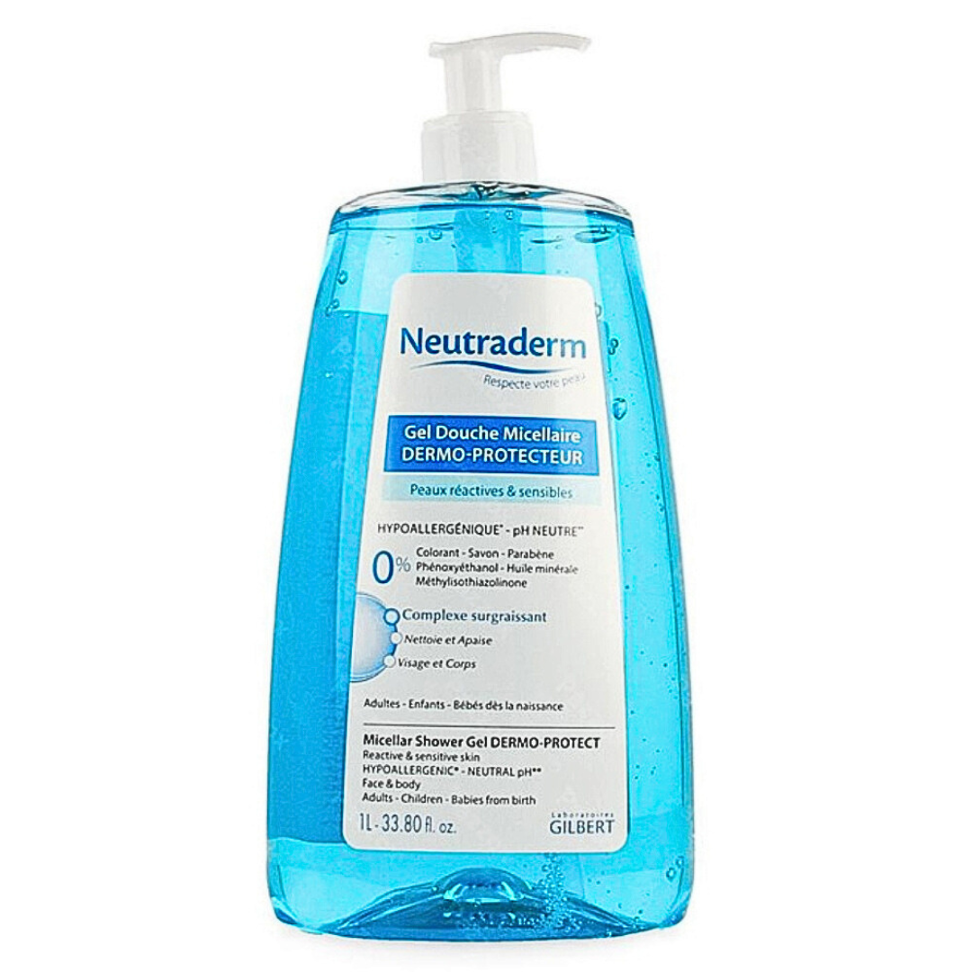 Neutraderm-Gel-Douche-Micellaire-Dermo-Protecteur-1-L Neutraderm Gel Douche Micellaire Dermo-Protecteur - 1 L – Image 1