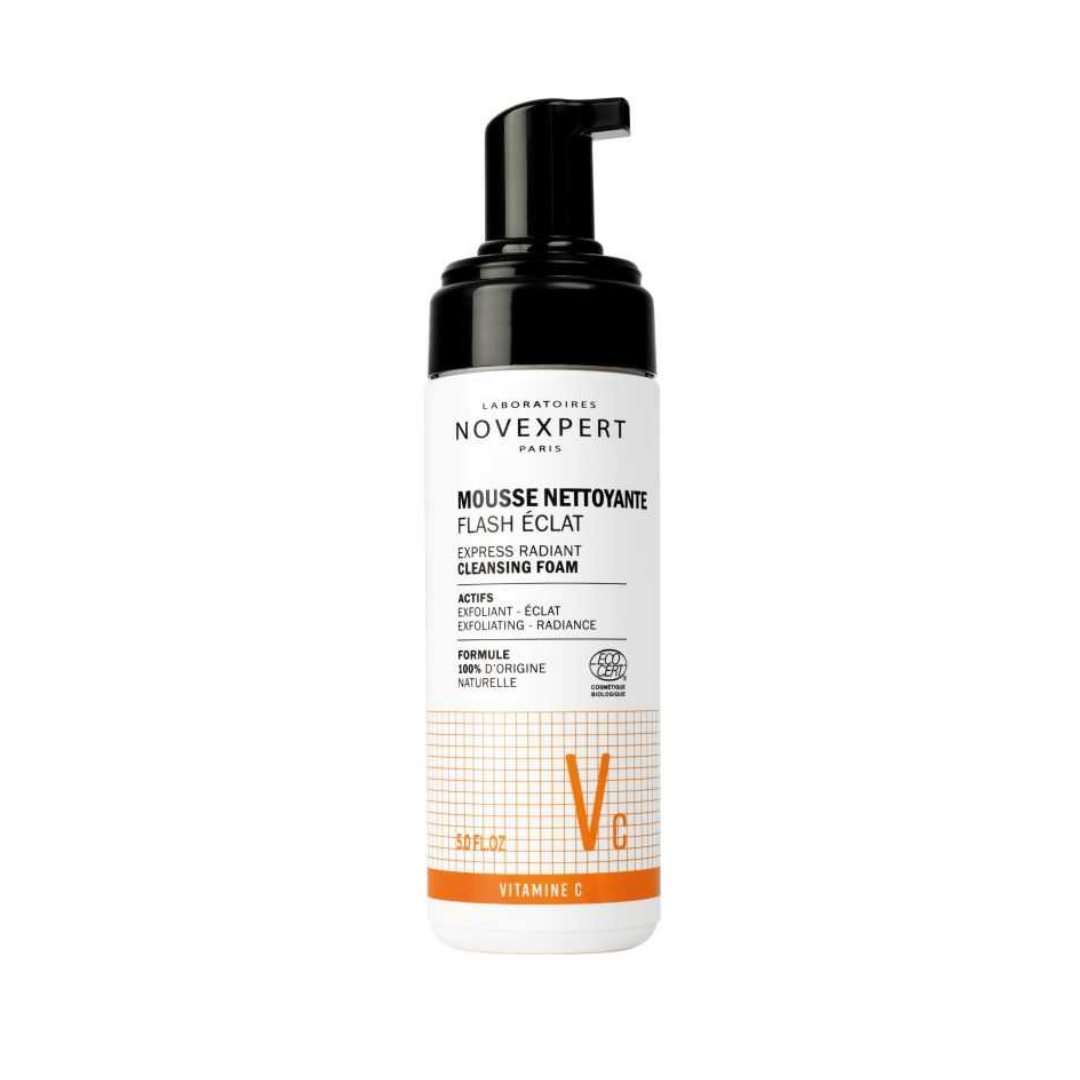 Novexpert-Vitamine-C-Flash-Eclat-Mousse-Nettoyante-–-150-ml Novexpert Vitamine C Flash Eclat Mousse Nettoyante - 150 ml – Image 1