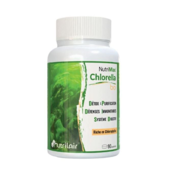 Nutrimax Chlorella Bio 90 Comprimes – Image 1