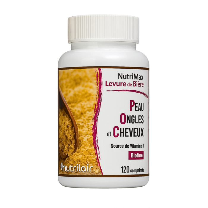 Nutrimax Levure De Biere 120 Comprime – Image 1