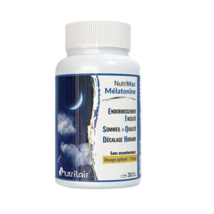 Nutrimax Melatonine 30 Gelules – Image 1
