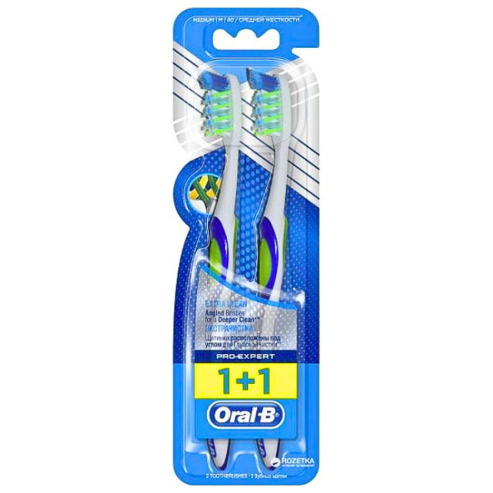 Oral-B Brosse A Dents Expert Sensitive Care 1+1 Pack – Image 1