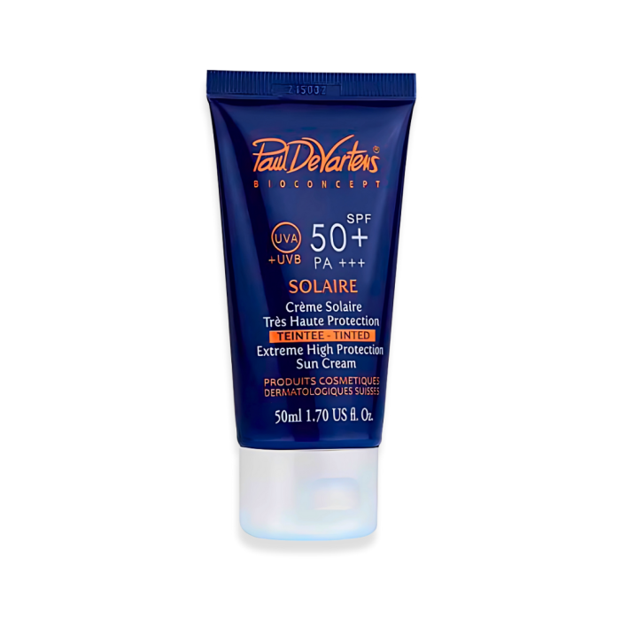 Paul de Vartens Creme Solaire Teintee spf50+ 50ml – Image 1